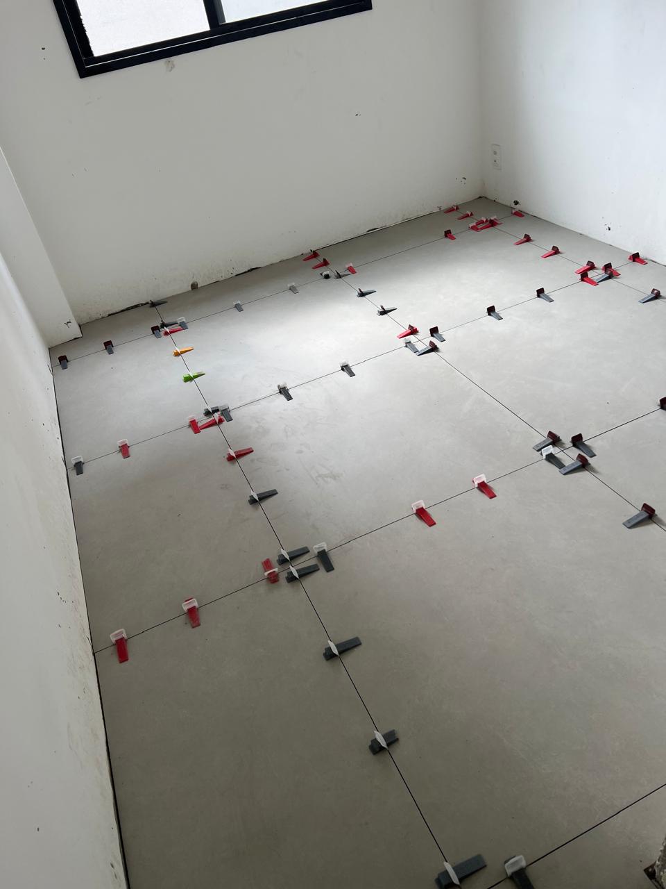 piso do quarto